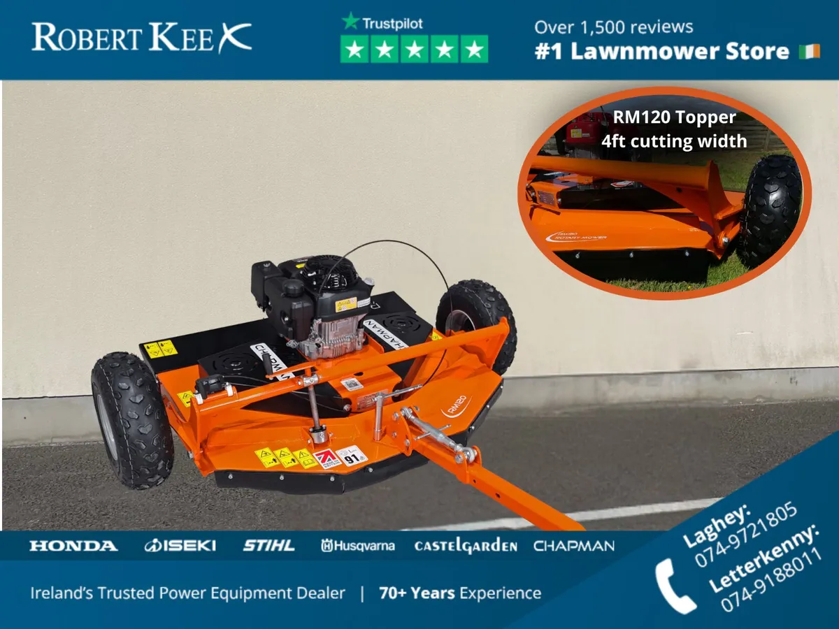 Chapman RM120 Rotary Mower - Image 1
