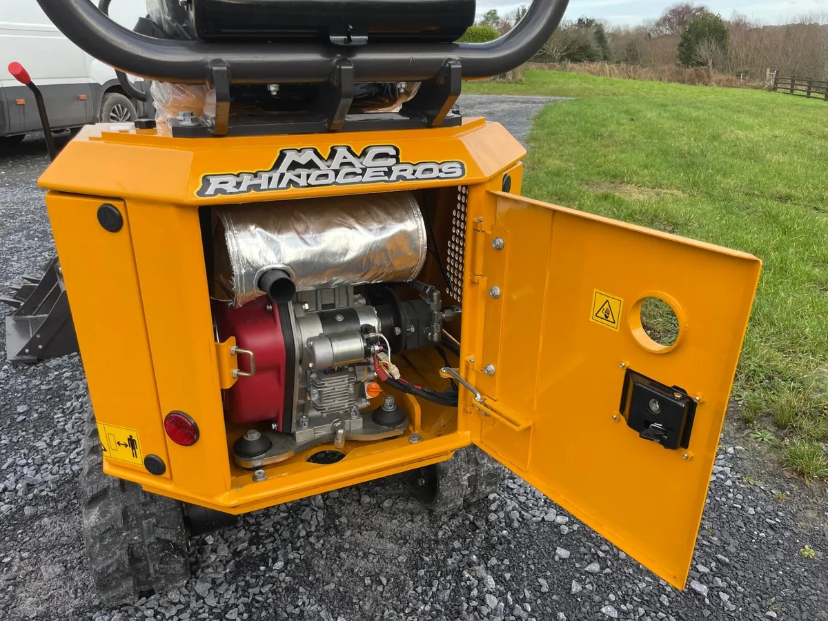 Rhino 1 Ton micro digger Finance - Image 4