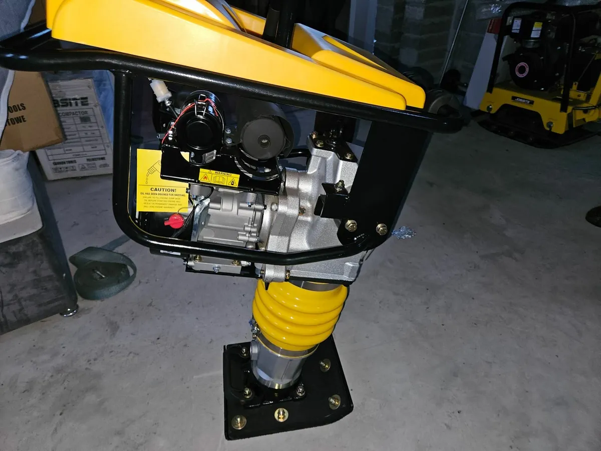 Trench Tamper, Wacker Plate, Construction Duty - Image 1