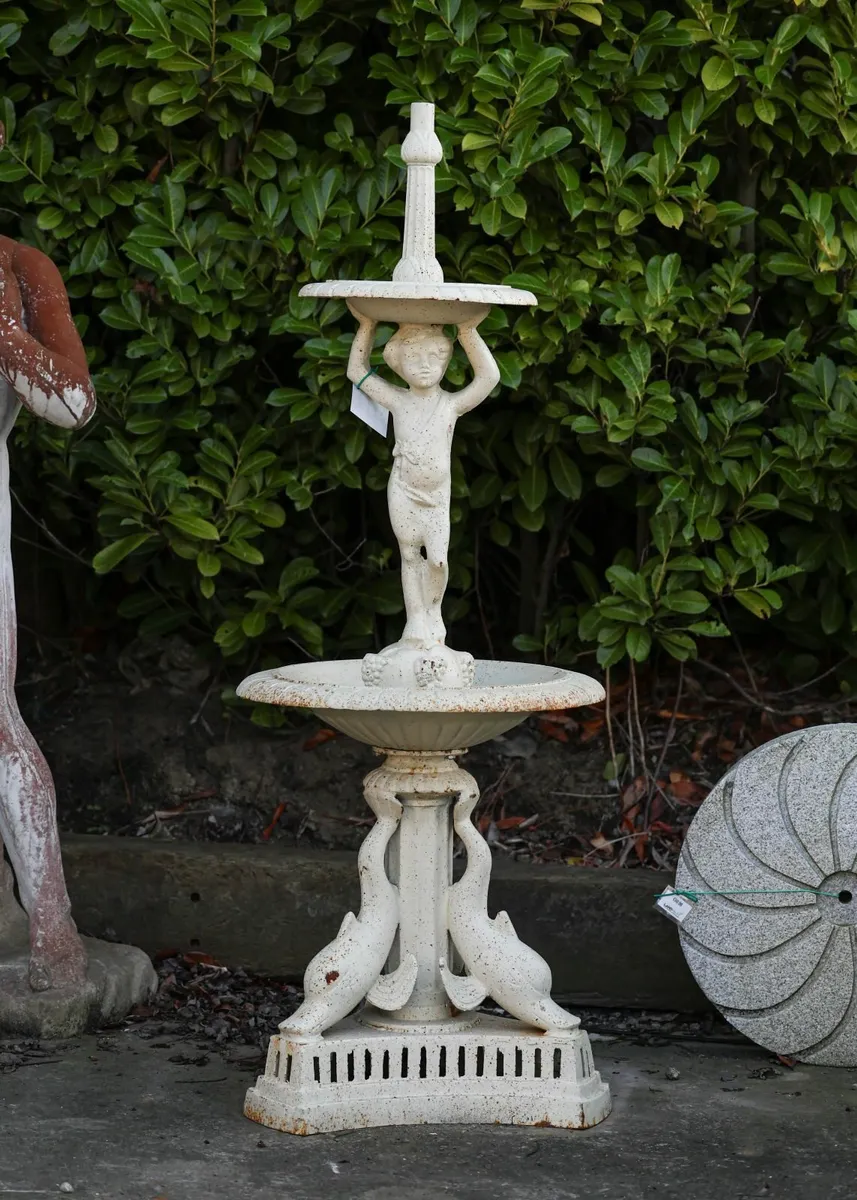 2 Tier Cast Iron Fountain - Image 1