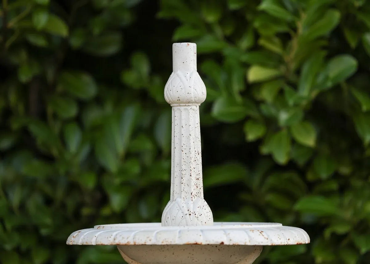 2 Tier Cast Iron Fountain - Image 2
