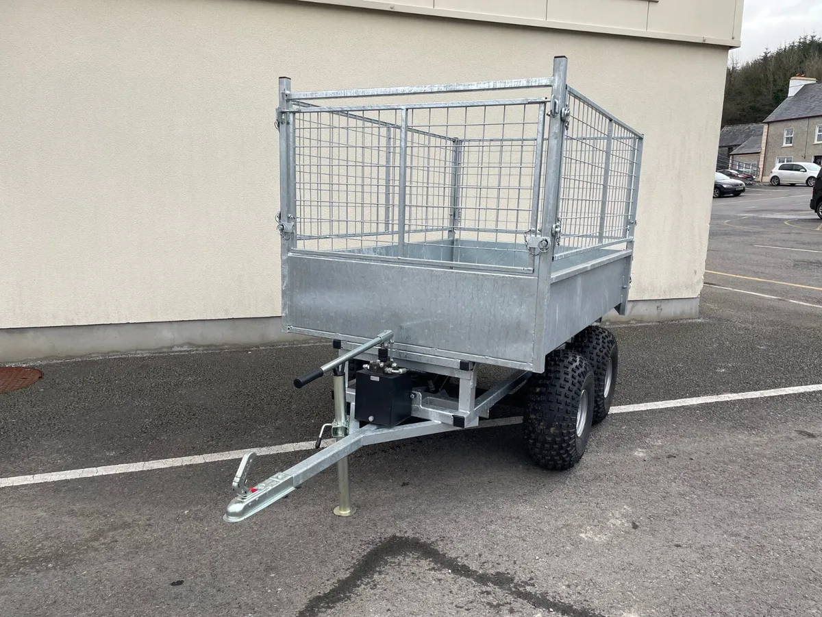 6ft x 4ft Quad Tipping Trailer - Image 3