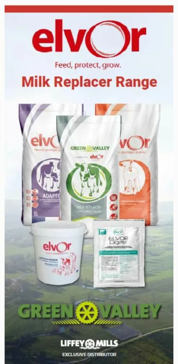 Liffey Mills ELVOR Calf Milk Replacer - Image 1