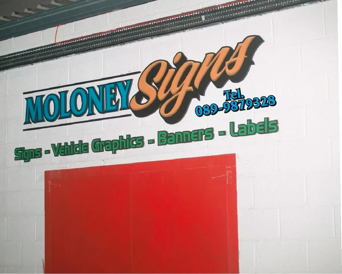 SIGNS AND VEHICLE LETTERING - Image 1