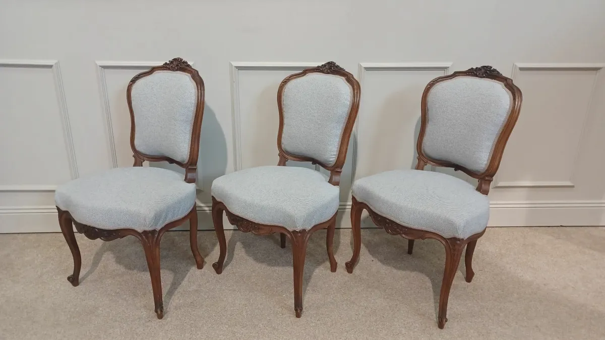2 French Chairs - Louis XV - Image 2