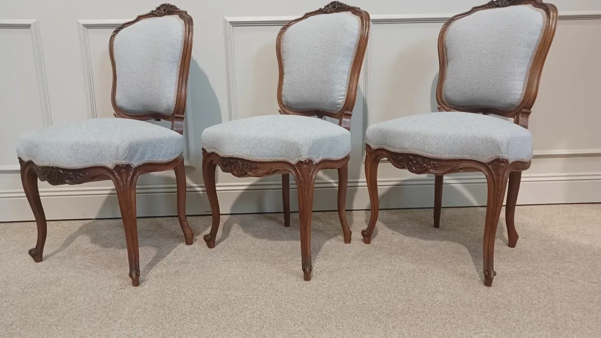 2 French Chairs - Louis XV - Image 3
