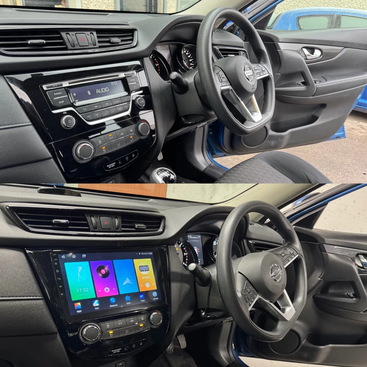 Nissan X-Trail  Android Auto Carplay Radio - Image 2