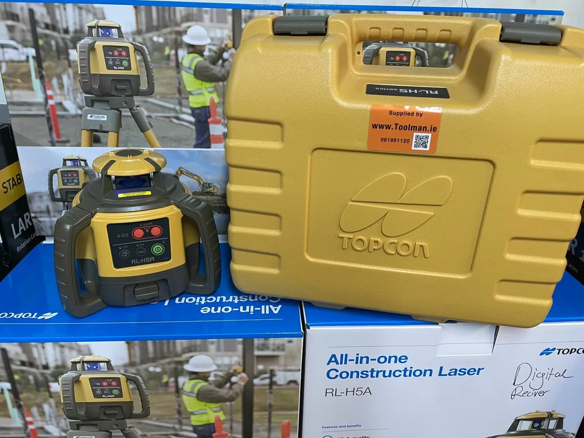 Topcon & Stabila Laser Level Kits at Toolman.ie - Image 1