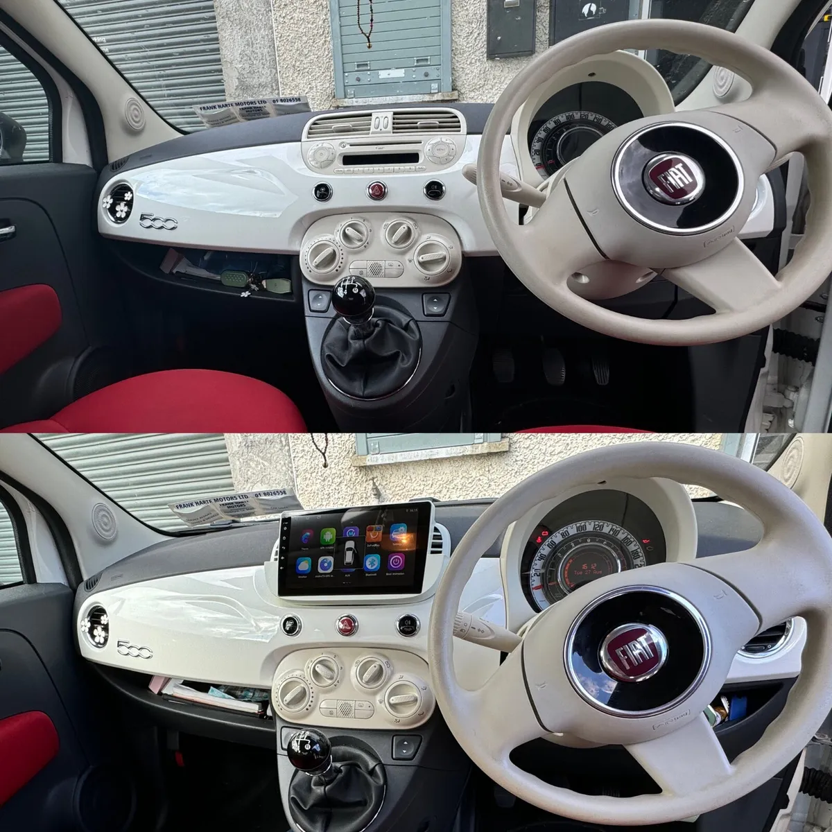 Fiat 500 500L 500X Android with Apple Carplay - Image 1