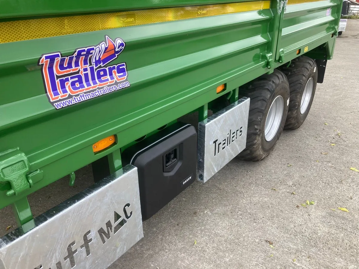 Tuffmac 14x8 tipping trailer - Image 2