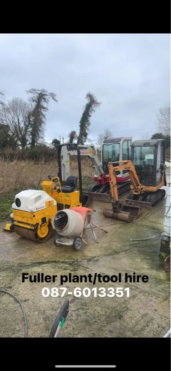 Self Drive Plant/Tool Hire - Image 1