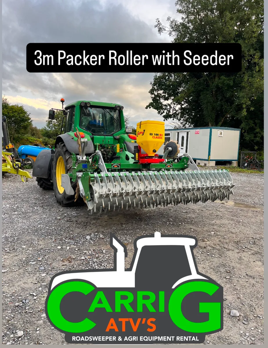 FOR HIRE - Disc Harrows with Seeders - Image 2