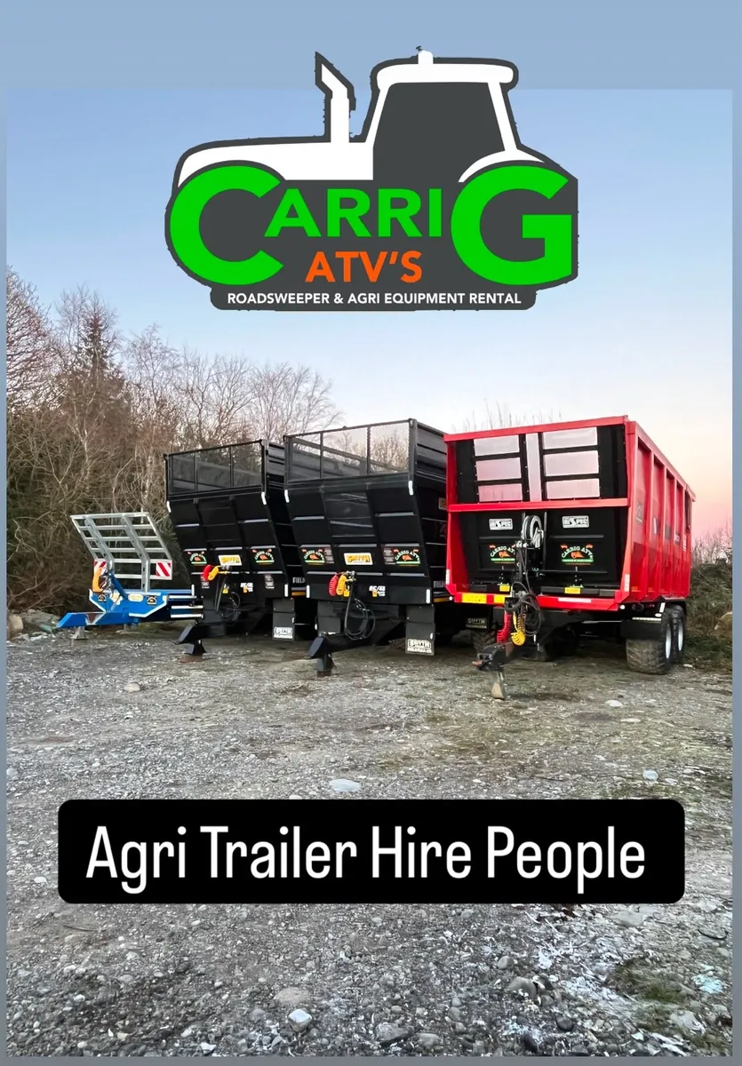 FOR HIRE - Trailers, Silage, Grain, Dump & Bale - Image 1