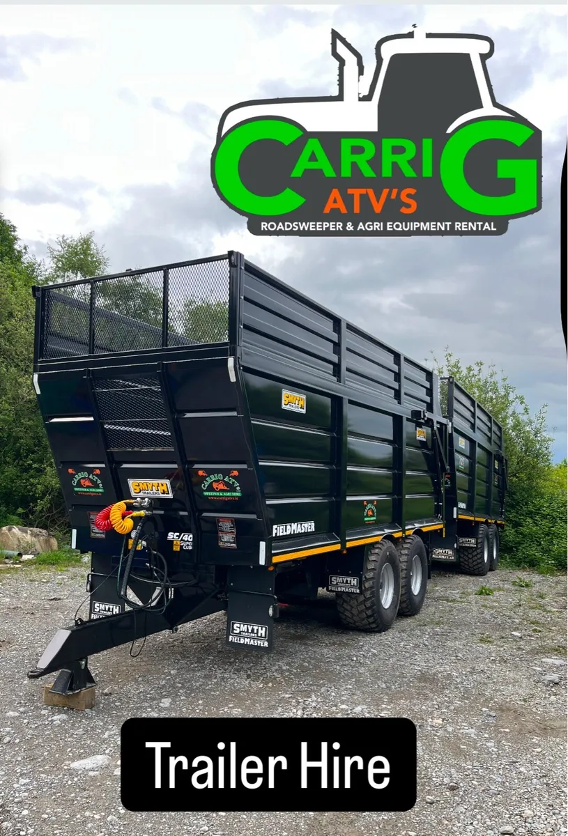 FOR HIRE - Trailers, Silage, Grain, Dump & Bale - Image 1