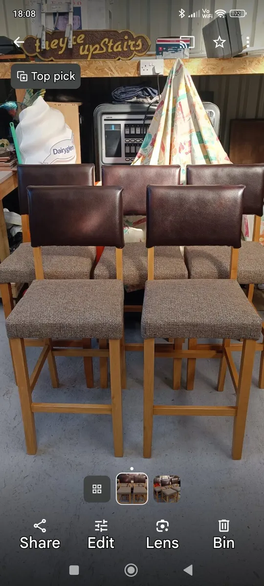 High stools bar furniture - Image 4