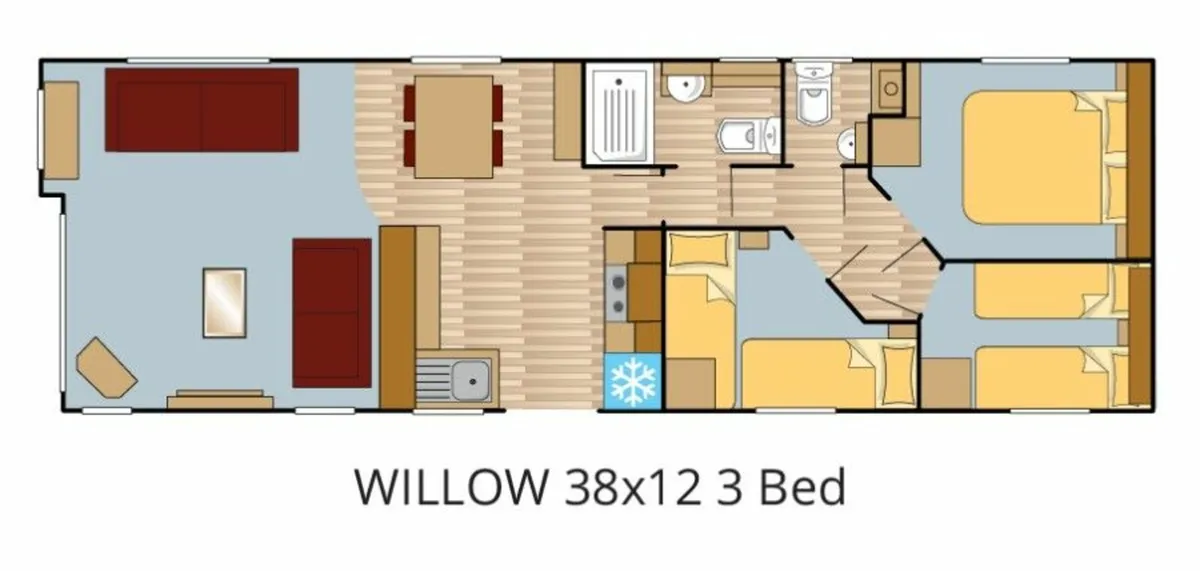 Europa Willow 3 & 2 Bedroom Mobile Homes - Image 2