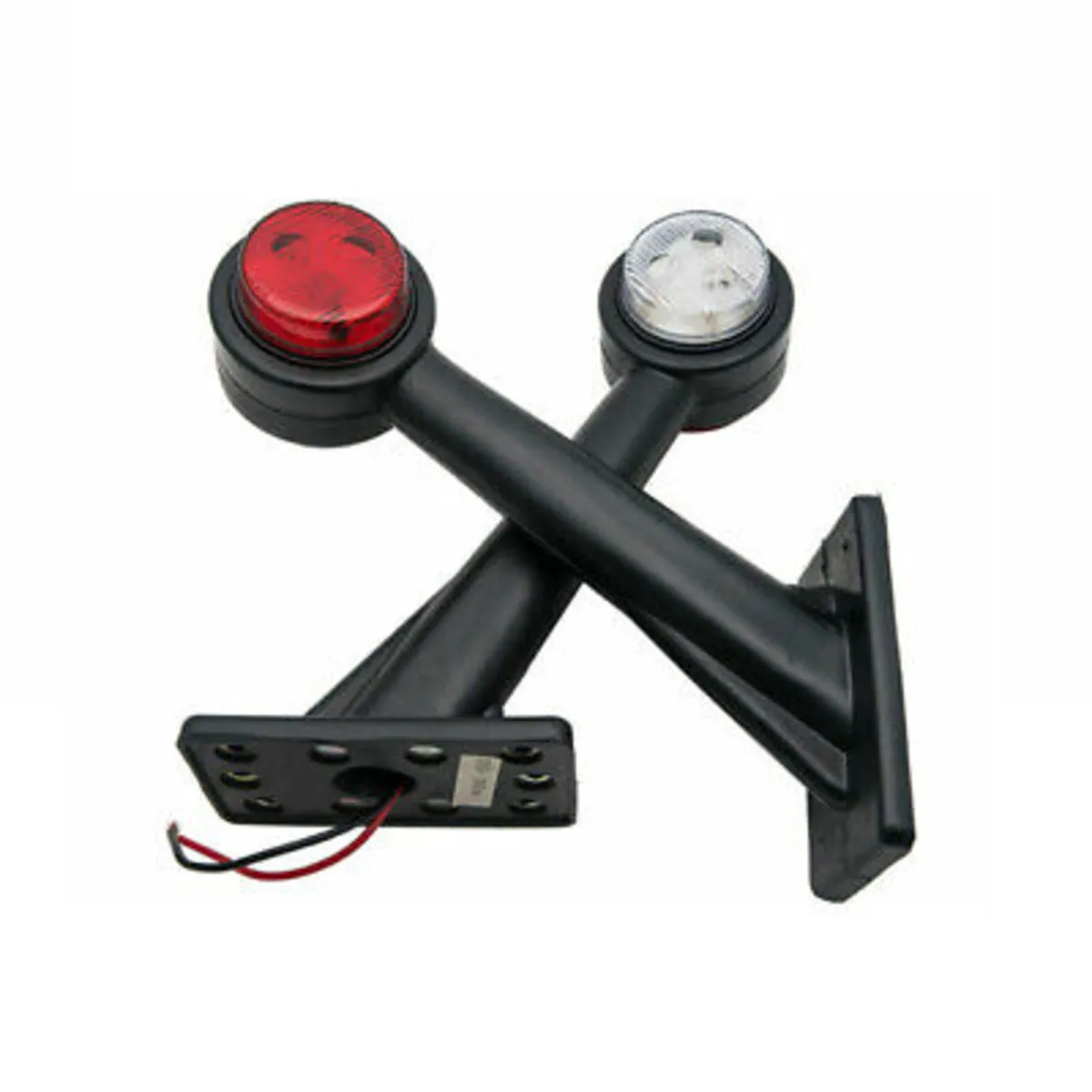 LED Side Marker Lights – 12/24V, Outline, 45°