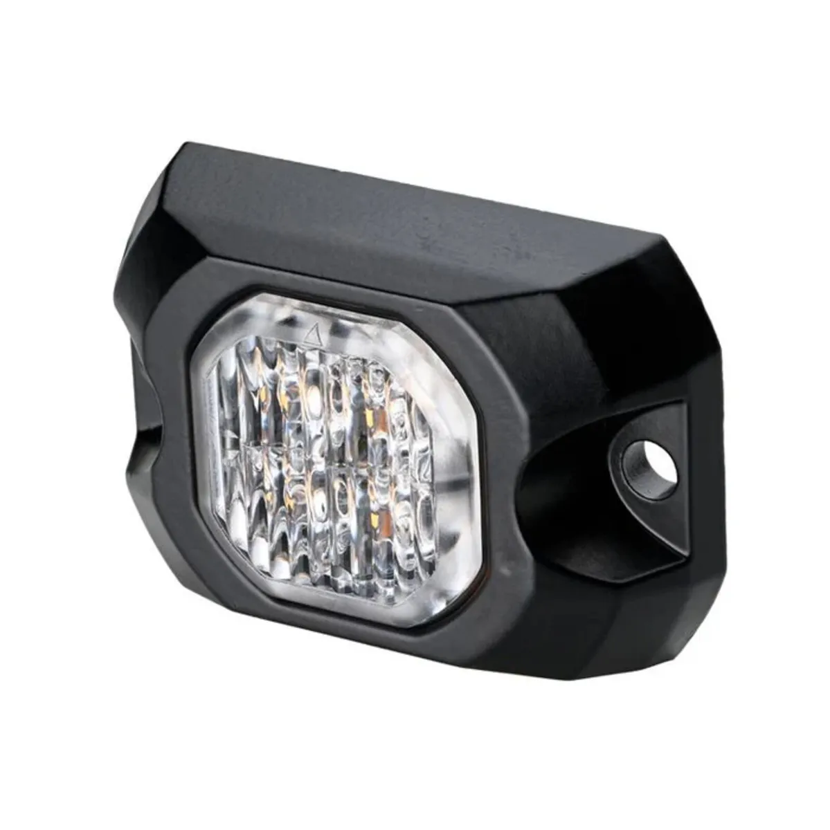 Surface Mount 4 LED Strobe Light – Amber