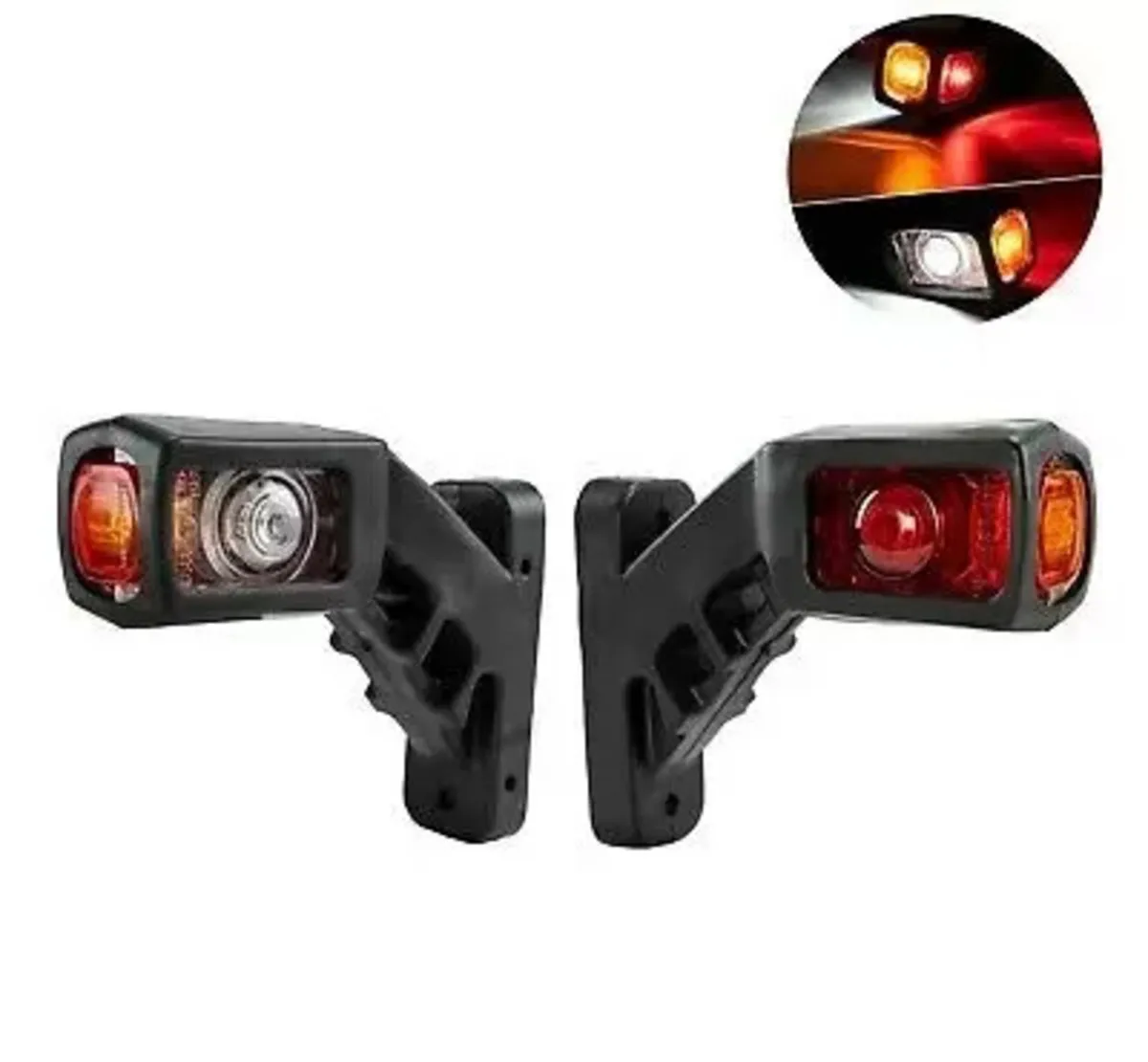 LED Stalk Marker Lights – 12V/24V, 130mm - Image 1