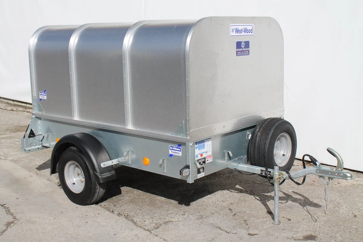 P6e & P7e Trailer Canopy & Ramp Ifor Williams - Image 1