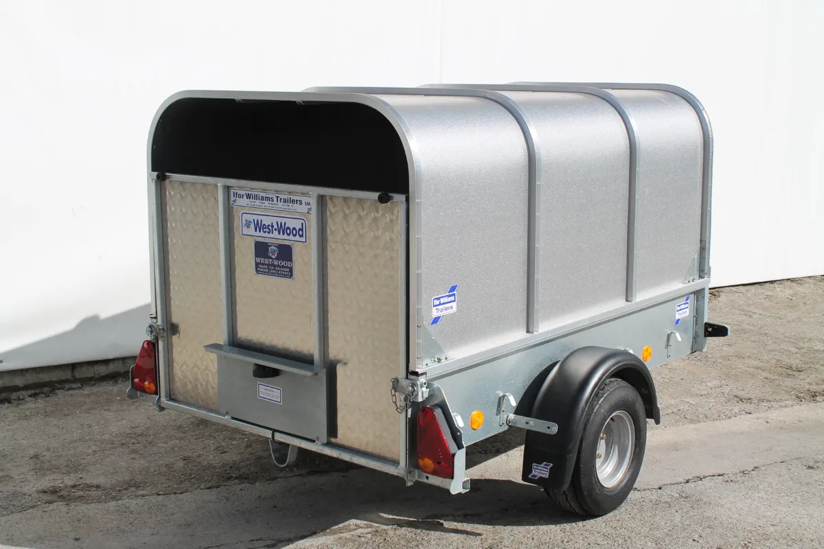 P6e & P7e Trailer Canopy & Ramp Ifor Williams - Image 2