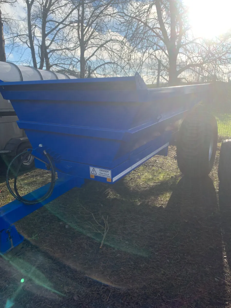 JNC 8 tonne dump trailer - Image 3