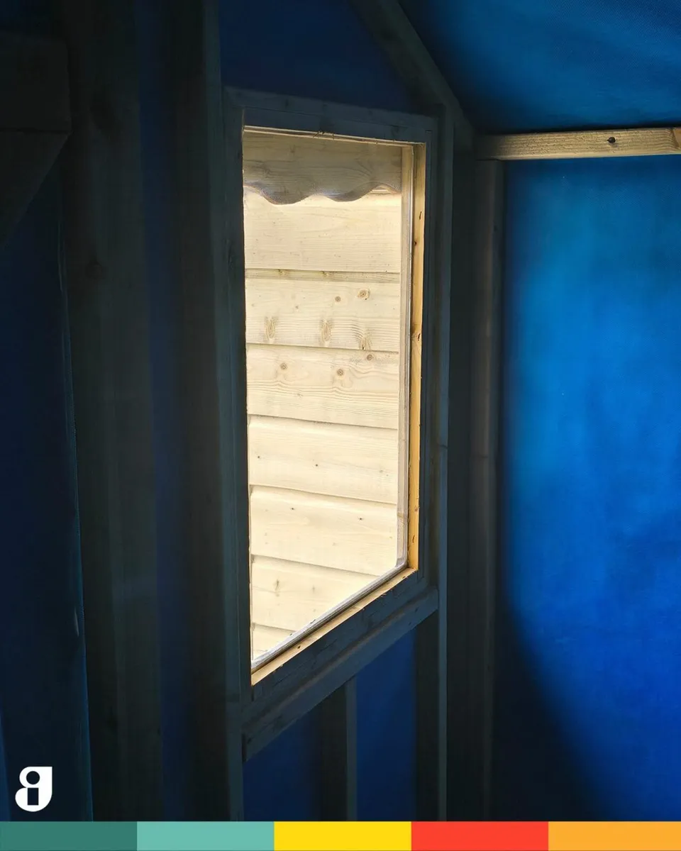 Wooden Overhang Shed - Image 2