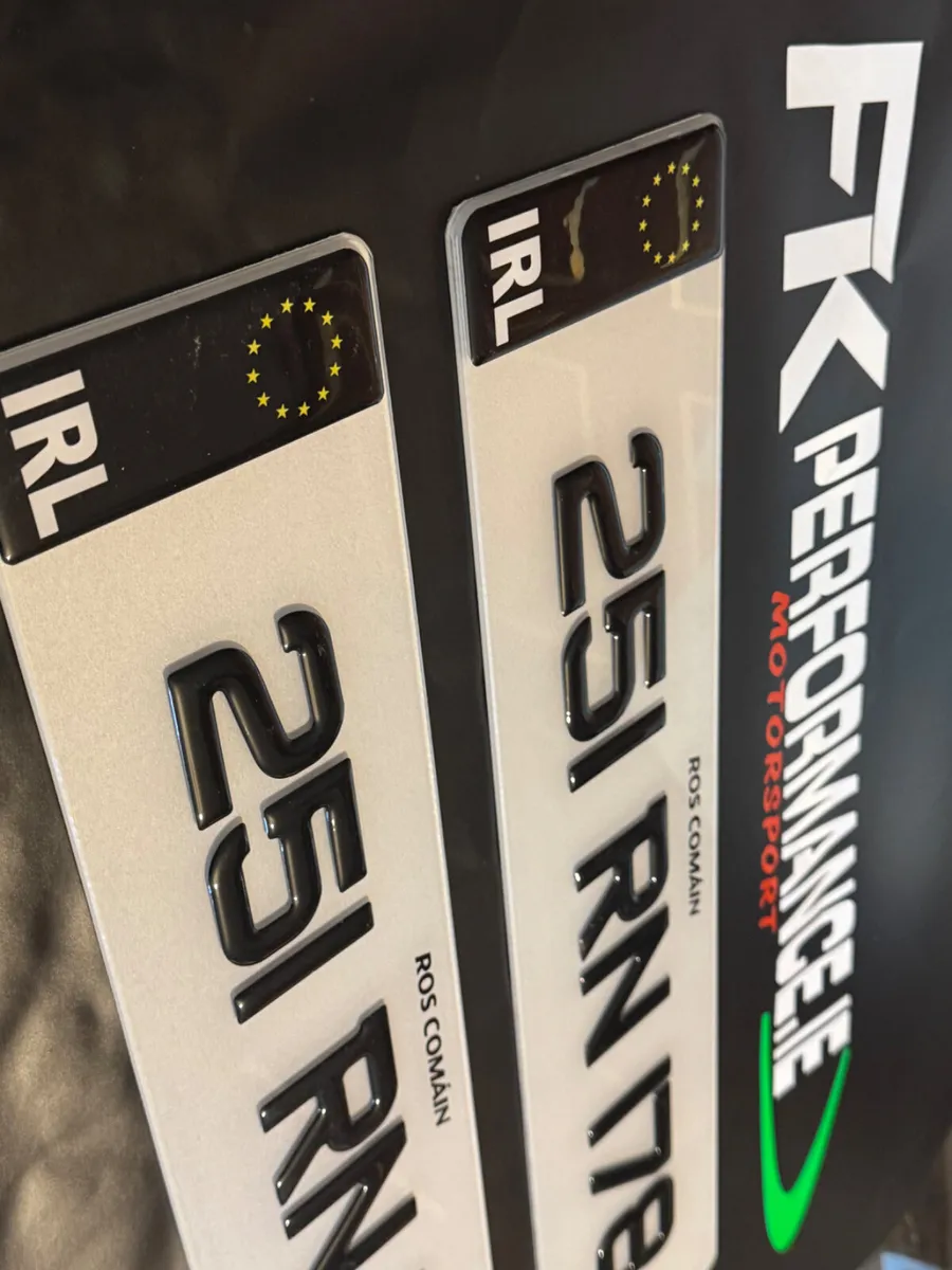 Gel German jap 3d 4d plates delivered - Image 2