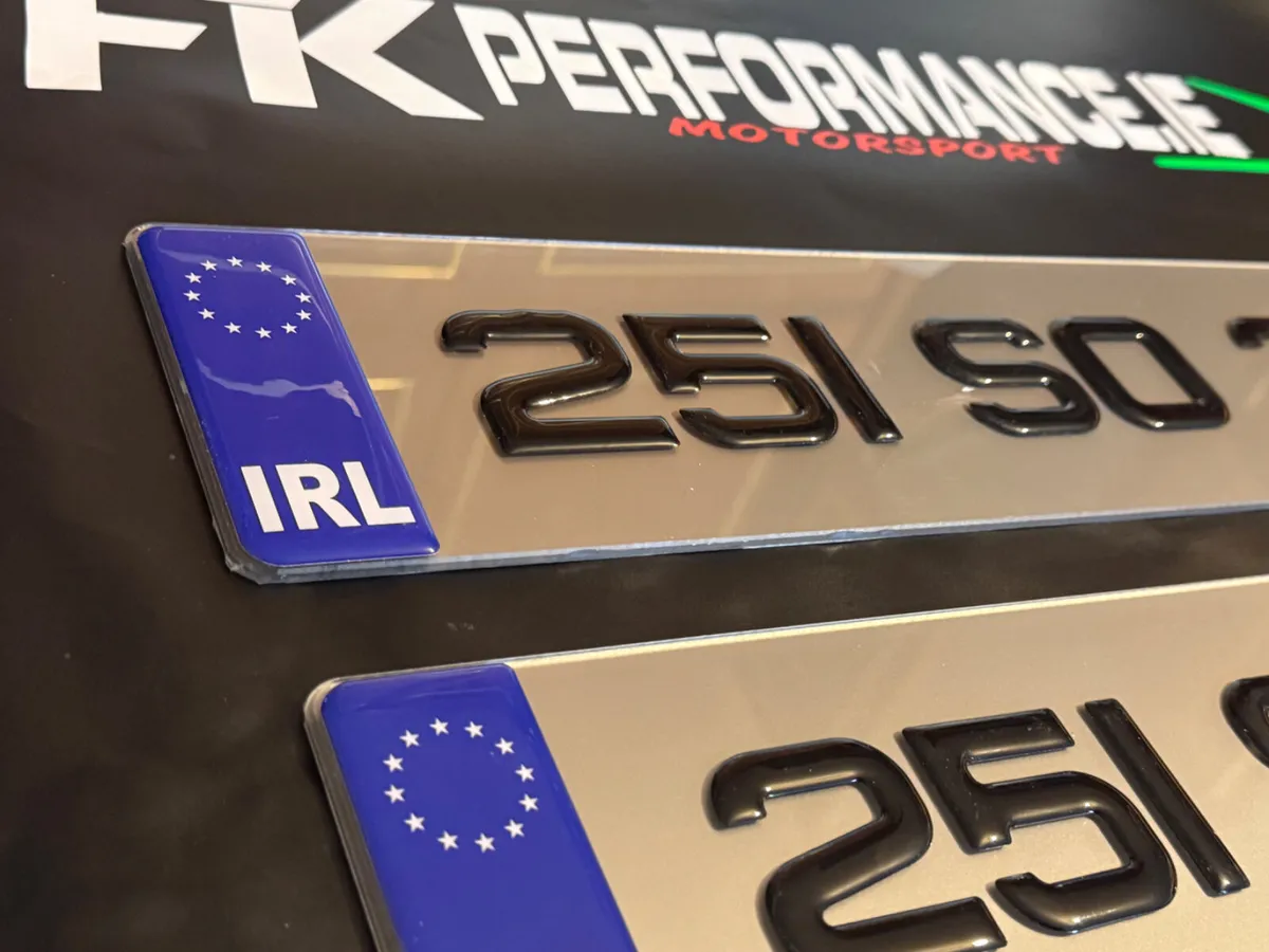 Tinted gel number plates - Image 2