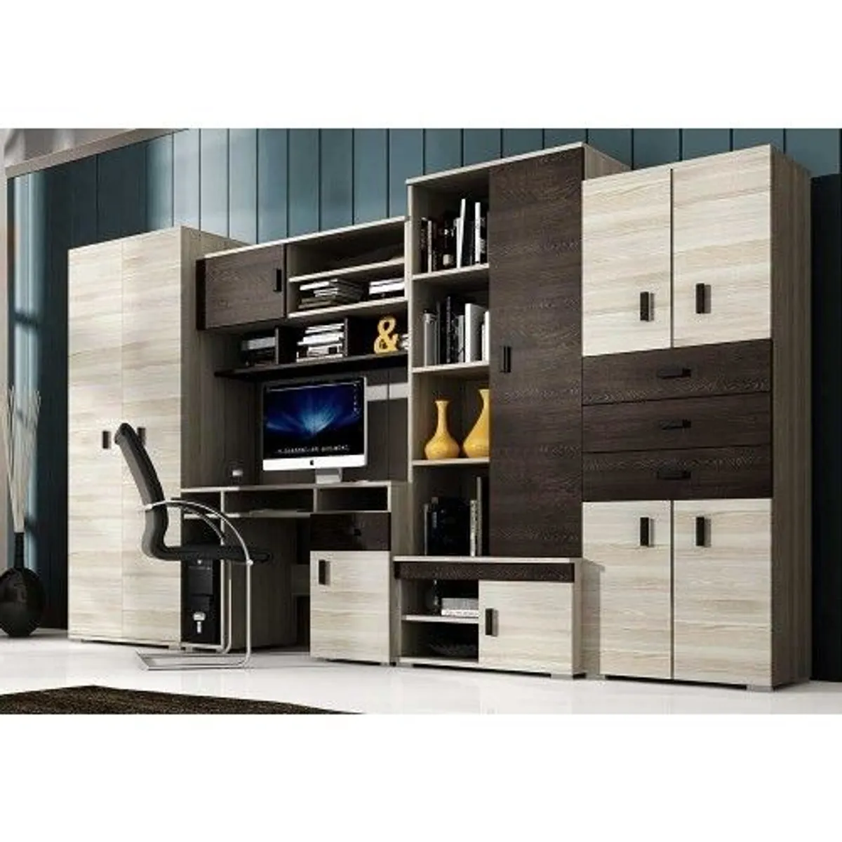 Wall Unit with desk NELLY - Image 1