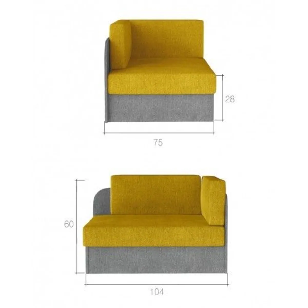 Sofa Bed Rosa - Image 4