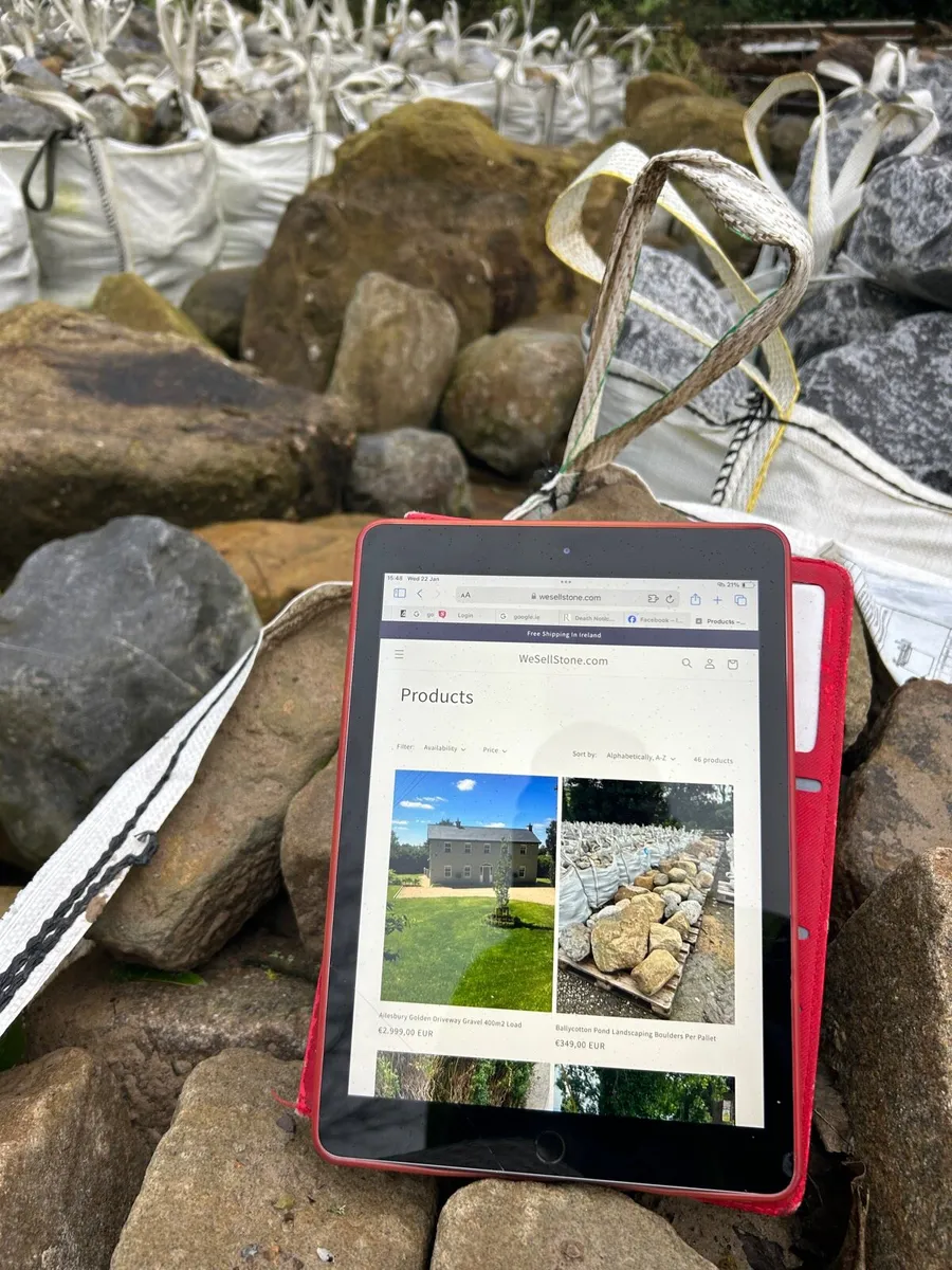 New We Sell Stone Website / Free Delivery