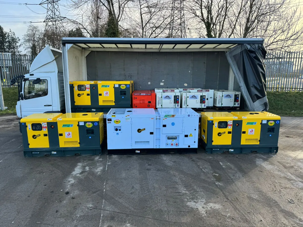 New Generators 8kva 10kva 11kva 70kva 90kva 155kva - Image 3