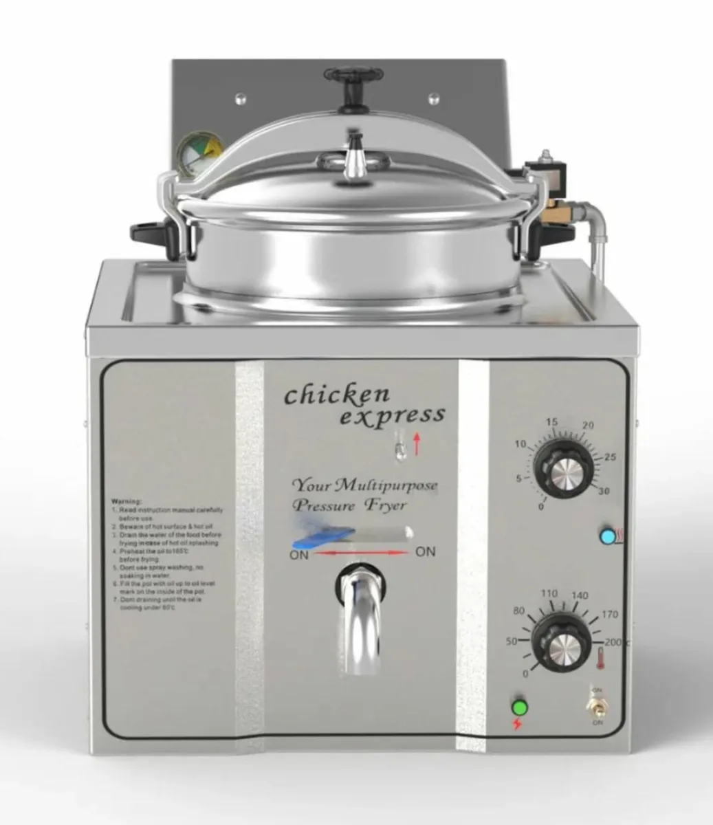 Countertop Electric Pressure Fryer 15L - Image 2