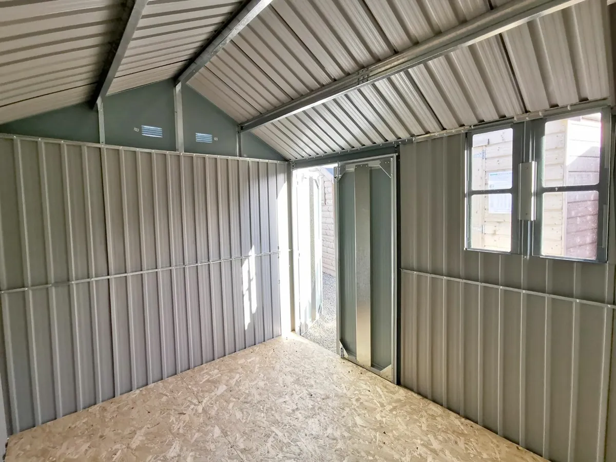 10ft x 7.5ft Steel Cottage Shed - Image 4