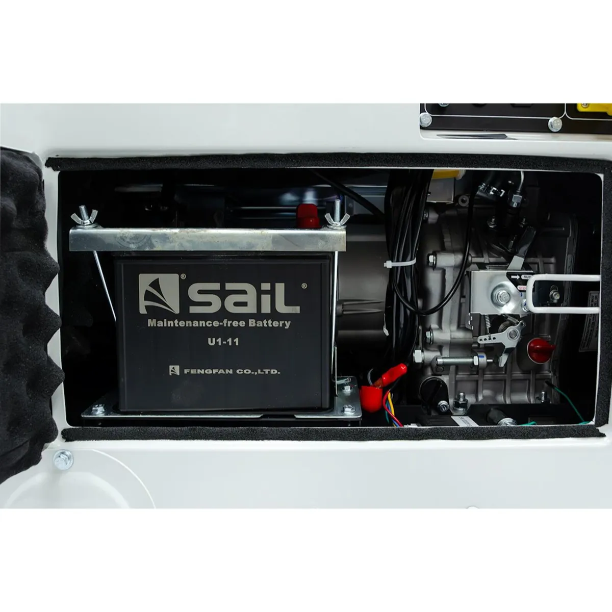 Jefferson 5000W Diesel Generator - Image 4