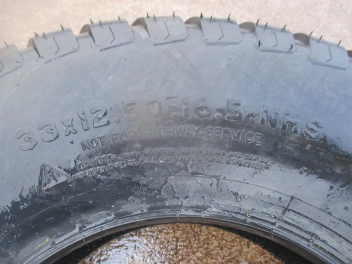 x1 (New) Multi Trac 33x12.50-16.5 NHS - Image 4