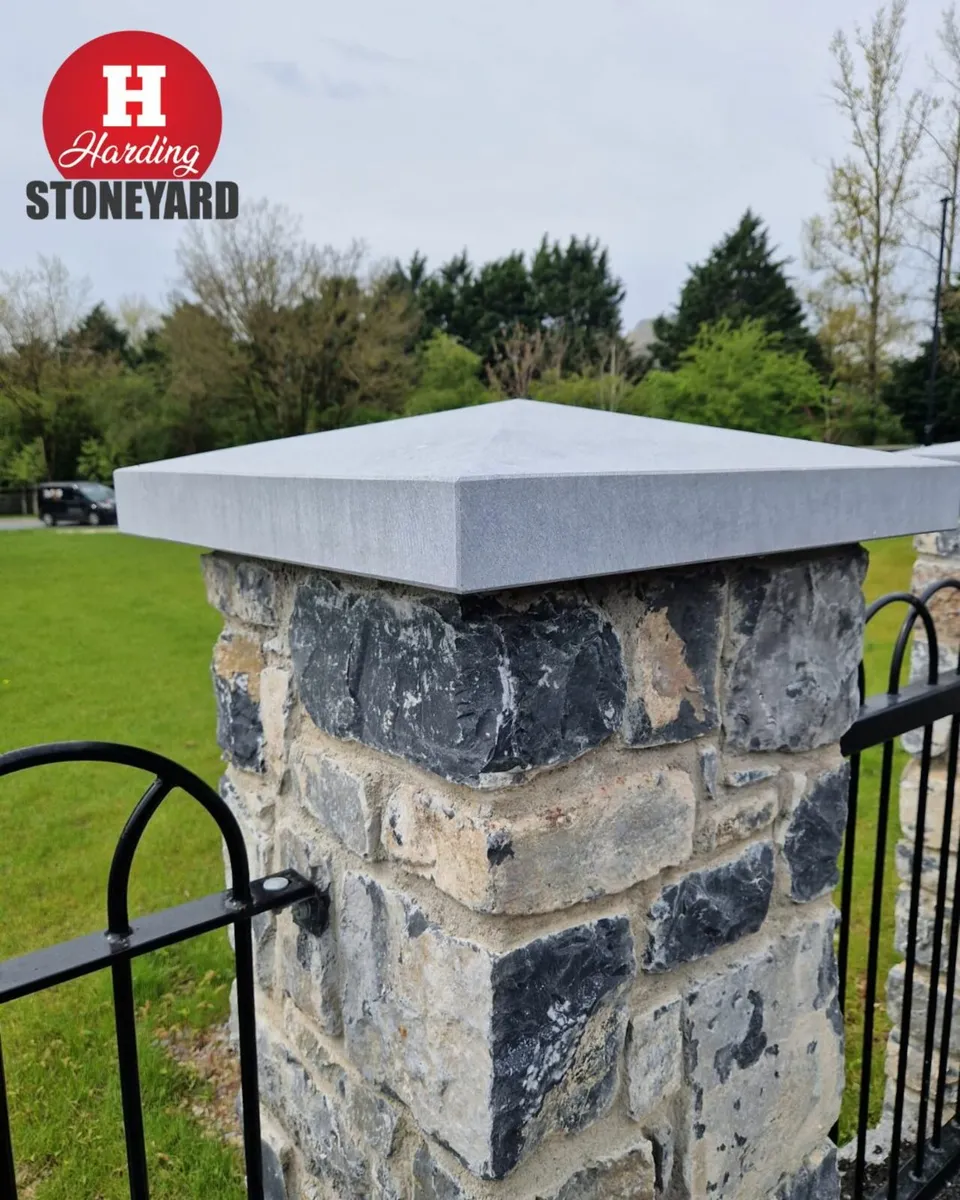 Limestone Wall Capping and Pier Caps - Image 1