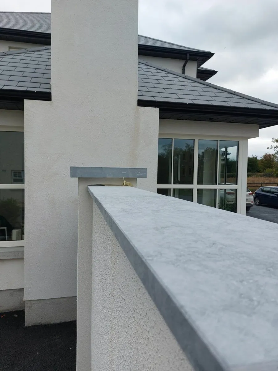 Limestone Wall Capping and Pier Caps - Image 4