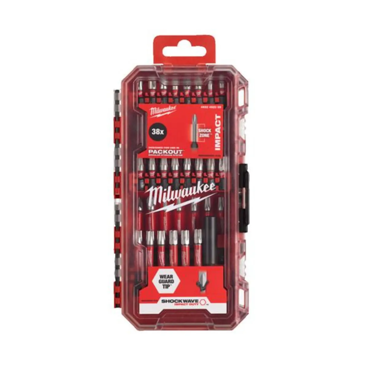 Milwaukee SHOCKWAVE Impact Bit Set – 38 Pc - Image 2