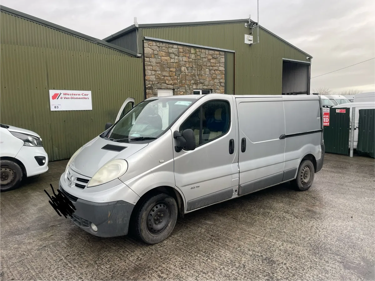 2008 Renault traffic 2.0 dci for dismantling