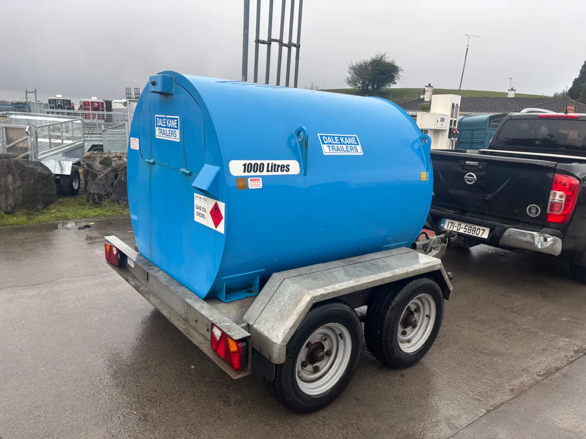 dale kane 1000 litre bowser - Image 1