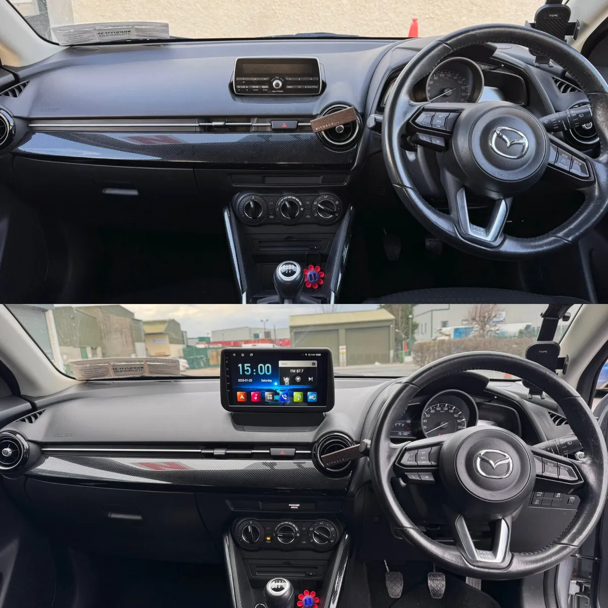 Mazda 2 Demio Android Auto Carplay radio - Image 1