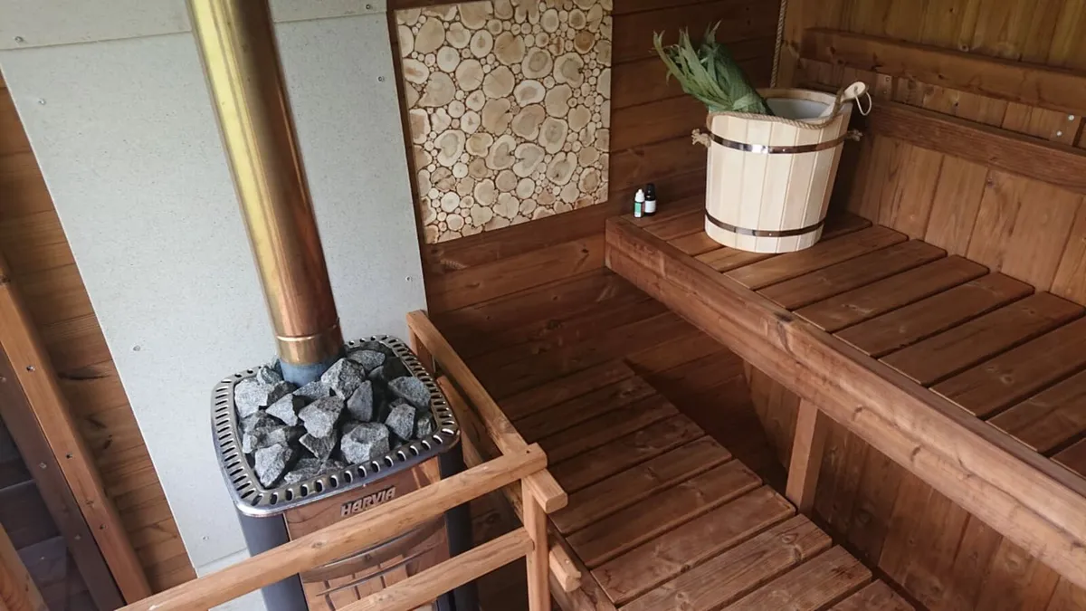 CUBE SAUNA/barrel sauna - Image 4