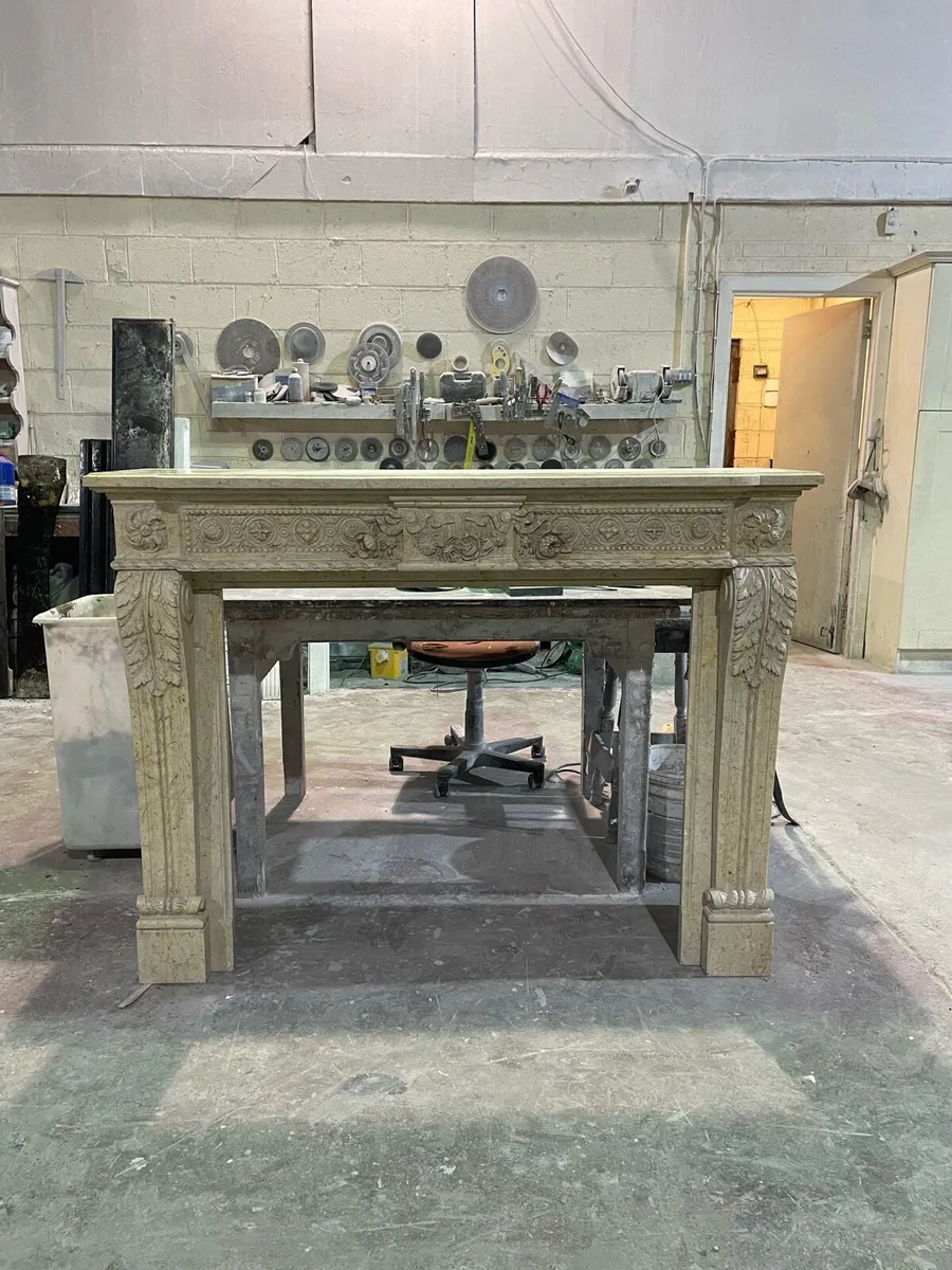 Marble fireplace - Image 1