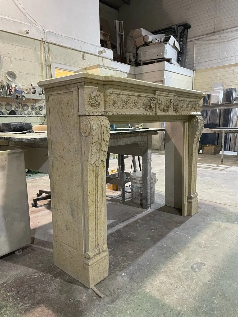 Marble fireplace - Image 2