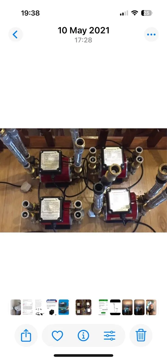 Shower/booster/water pumps. - Image 2