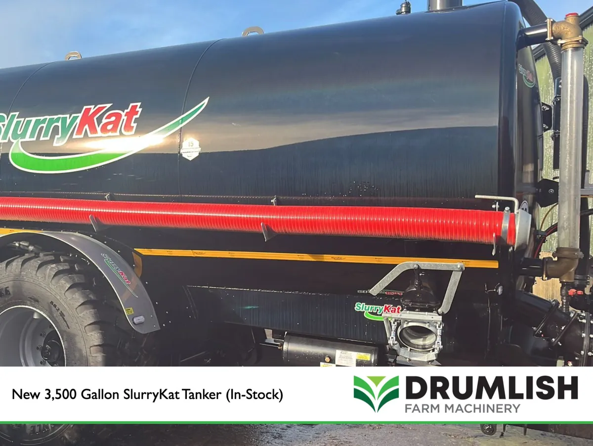 NEW Black 3,500 Gallon SlurryKat Tanker (In-Stock) - Image 2