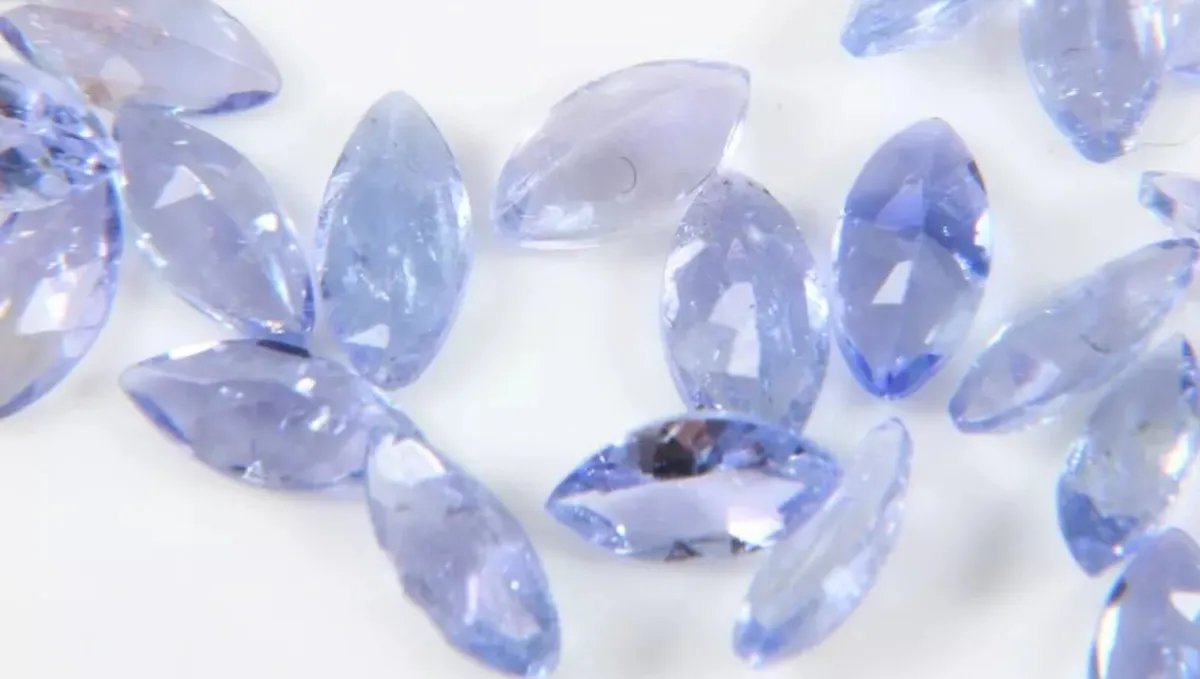 20x Tanzanite gemstones 5ct - Image 3
