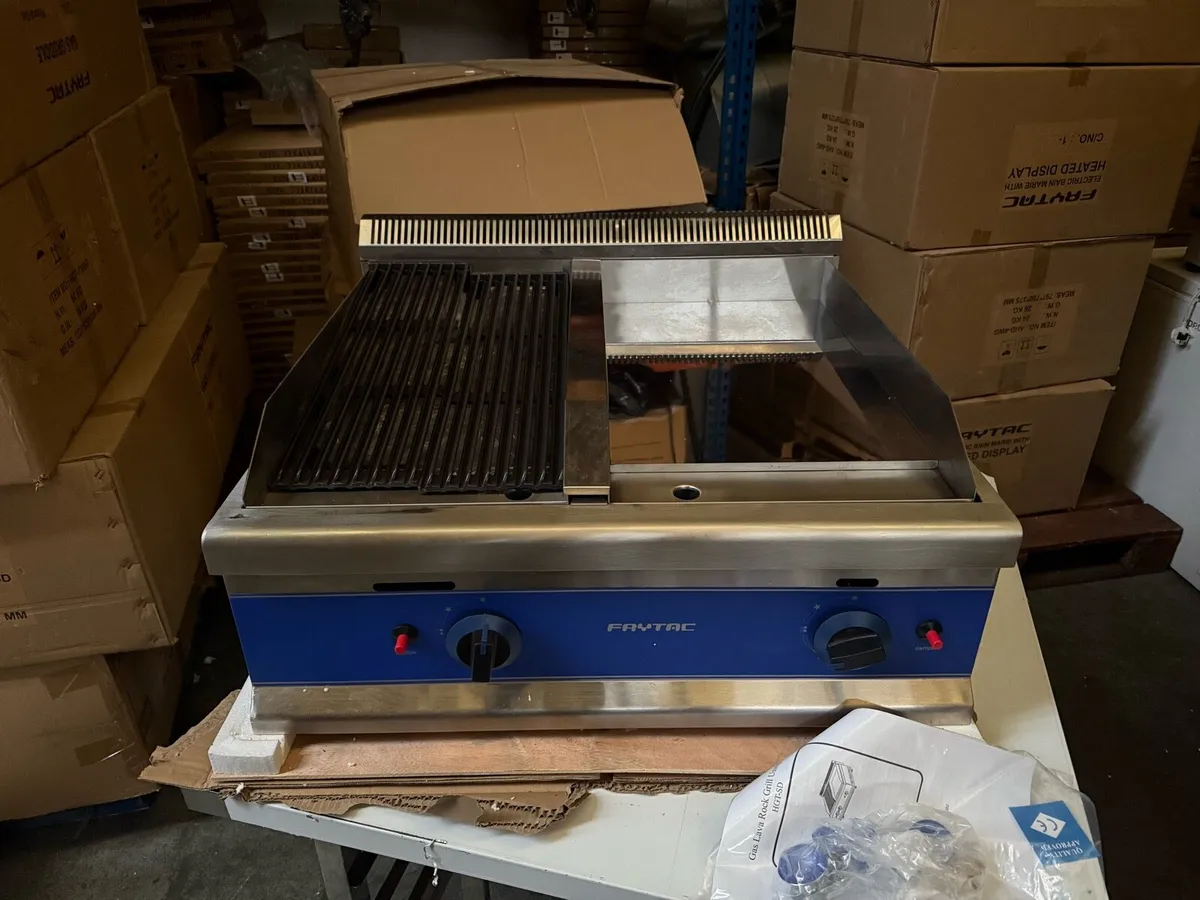 New sale  frytac  half griddle half Charr grill - Image 2